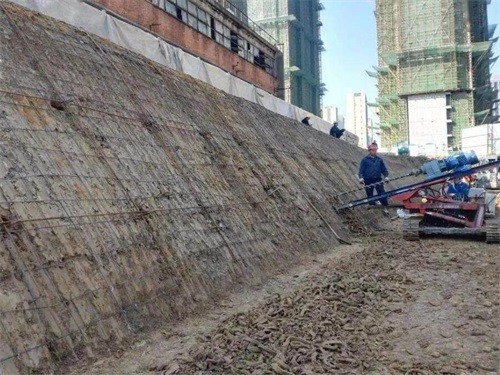 丰顺建筑边坡支护